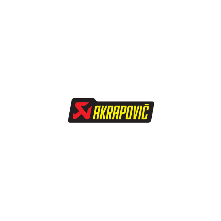 Autocollant Akrapovic 34x120mm | Oxmoto