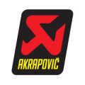 Autocollant Akrapovic 75x95mm | Oxmoto