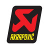 autocollant akrapovic 75x95mm