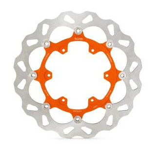 Disque de frein avant wave 320mm orange KTM 690 smc 2019-2024