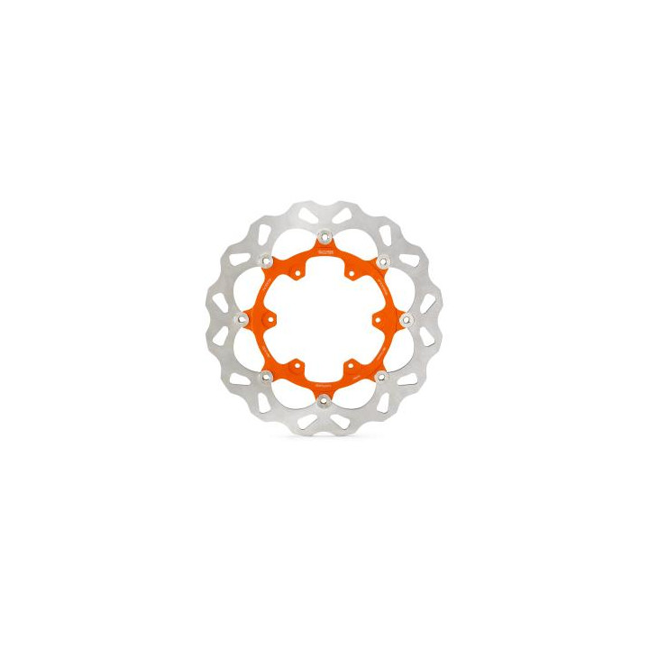 Disque de frein avant wave 320mm orange KTM 690 smc 2019-2024
