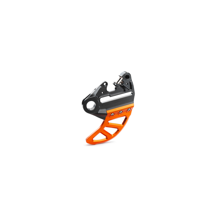 Support et protection d'étrier de frein arrière KTM sx/exc 2022-2026 orange