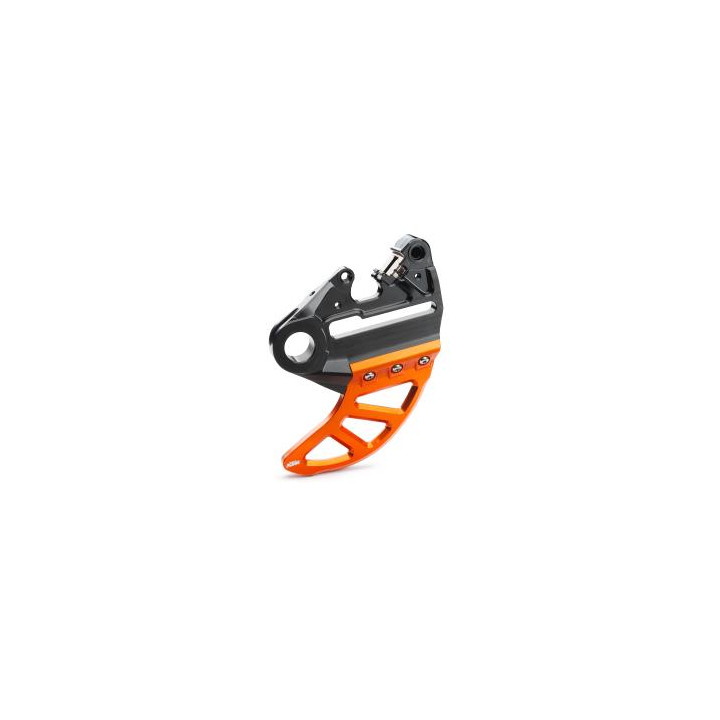 Support et protection d'étrier de frein arrière KTM sx/exc 2004-2023 orange