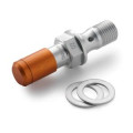 Vis de purge de frein avant KTM sx/exc 2003-2026 orange