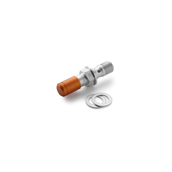 Vis de purge de frein avant KTM sx/exc 2003-2026 orange