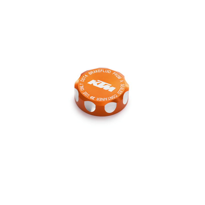 Bouchon de réservoir de liquide de frein KTM orange | Oxmoto