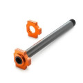 Kit axe + tendeurs de chaine KTM 1190 adventure 2013-2025 orange