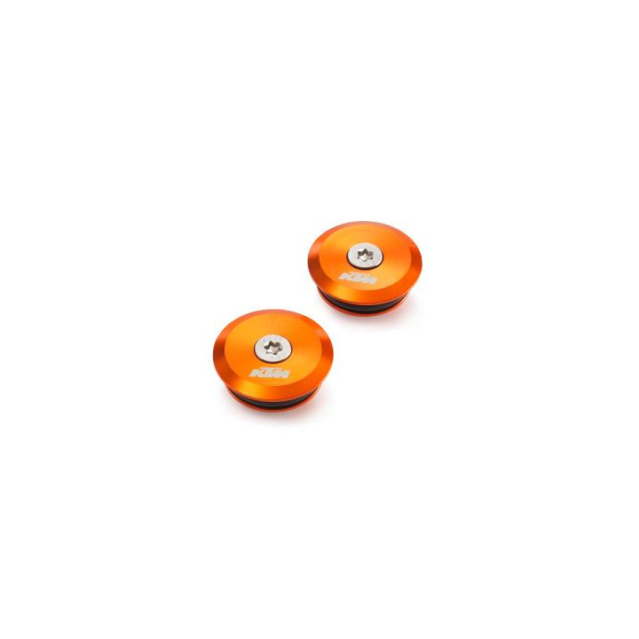 Cache fixation de cadre KTM 790 2018-2025 orange | Oxmoto