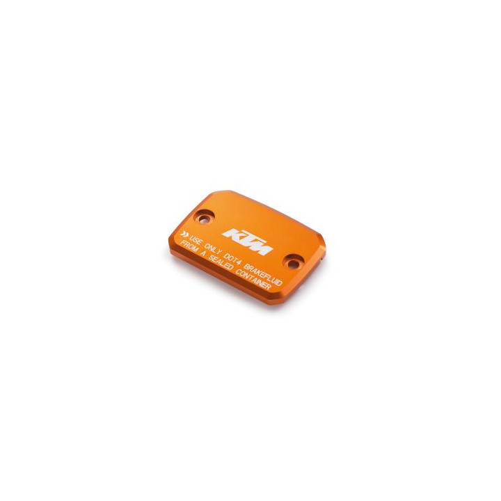 Couvercle de maitre cylindre de frein avant orange KTM 690 duke 2012/2019 - 690 smc r 2014/2025 - 1090 adventure