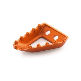 Embout de pédale de frein arrière large orange KTM pour pédale d'origine exc/excf/sx/sxf