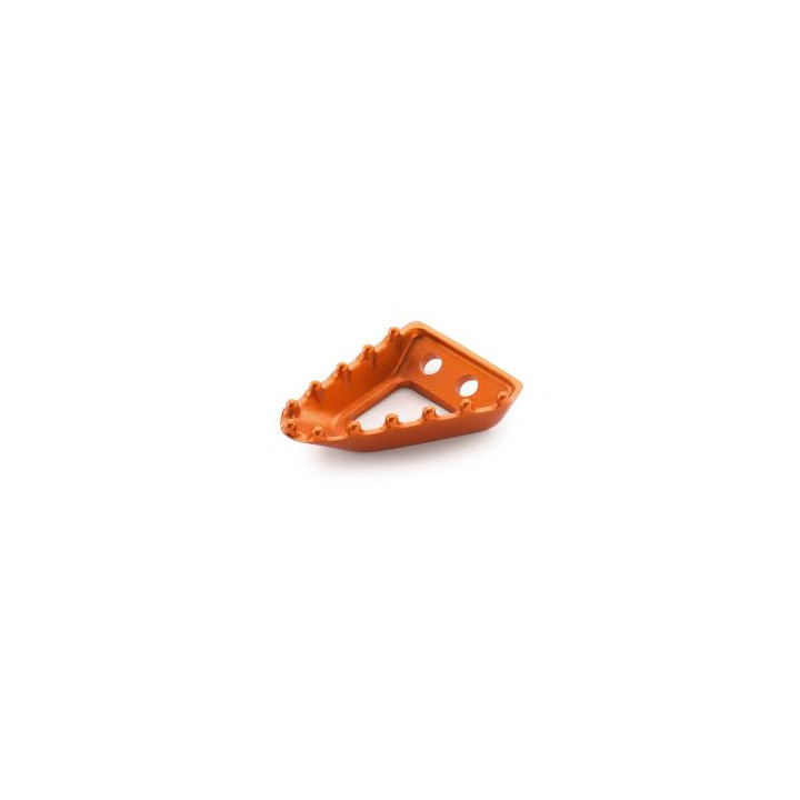 Embout de pédale de frein arrière large orange KTM pour pédale d'origine exc/excf/sx/sxf