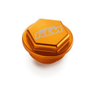 Bouchon de maitre cylindre de frein arrière Brembo orange KTM factory exc/excf/sx/sxf