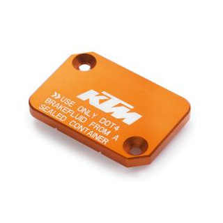 Couvercle de maitre cylindre de frein avant orange KTM duke/adventure