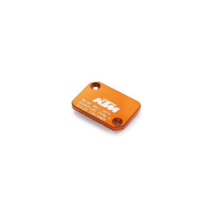 Couvercle de maitre cylindre de frein avant orange KTM duke/adventure