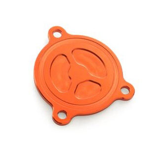 Couvercle de filtre à huile orange KTM excf 2024/2026 - sxf 2023/2026