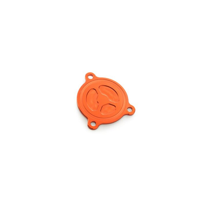 Couvercle de filtre à huile orange KTM excf 2024/2026 - sxf 2023/2026