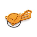 Carter de pompe à huile orange KTM 250/350 excf 2017/2023 - 250/350 sxf 2016/2022