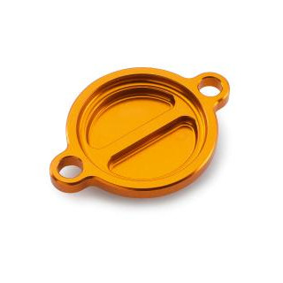 Couvercle de filtre à huile orange KTM sxf-excf 2014/2026