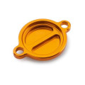 Couvercle de filtre à huile orange KTM sxf-excf 2014/2026