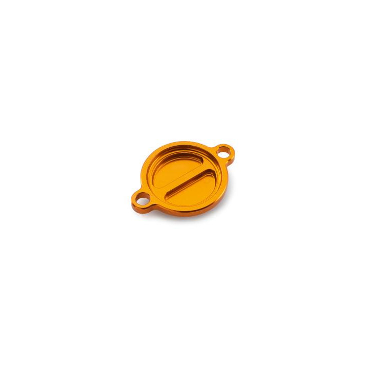 Couvercle de filtre à huile orange KTM sxf-excf 2014/2026
