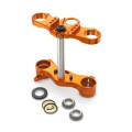 Té de fourche factory orange + roulements offset 30mm KTM 790/890 adventure 2019-2025