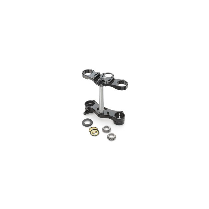 Té de fourche factory noir + roulements offset 30mm KTM 790/890 adventure 2019-2025