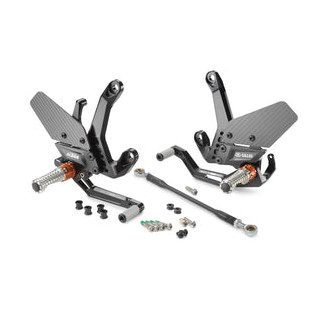 Kit repose-pieds reculés (réglables) KTM 990 duke 2024-2025
