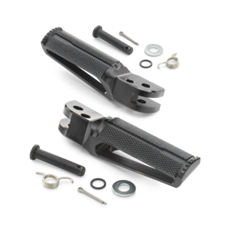 Kit repose-pieds avant factory KTM duke 2024-2025 | Oxmoto