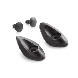 Kit caches repose-pieds passager gris KTM 1290 super duke 2020-2025