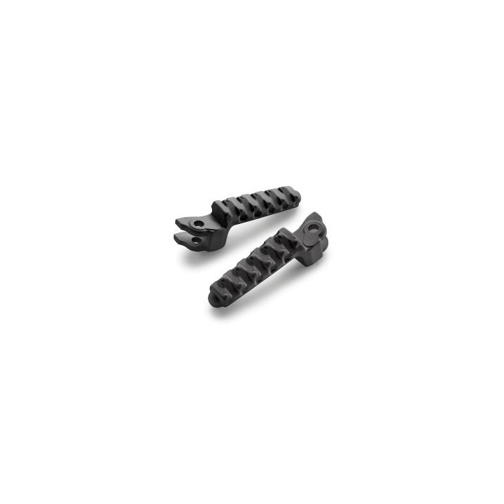 Kit repose-pieds noir KTM duke/rc 2011-2024 | Oxmoto