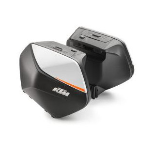 Valises latérales KTM 1290 super duke gt 2016-2025 60L (30l+30l) blanc