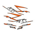 Kit déco "carbon" KTM 1290 super duke 2020/2023 | Oxmoto