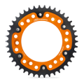 Couronne KTM supersprox orange stealth bi-composant acier/alu 42 dents - KTM adventure