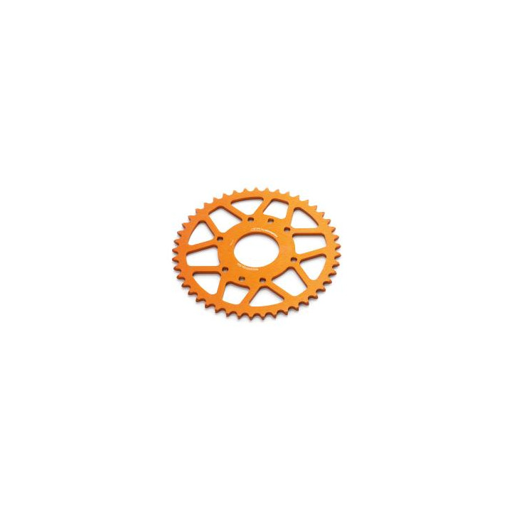 Couronne KTM supersprox alu orange 44 dents - KTM 125/200/250/390 duke