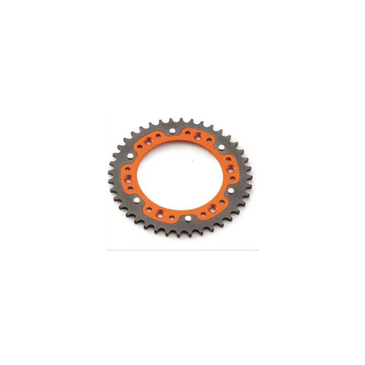 Couronne KTM supersprox stealth bi-composant acier/alu 50 dents - KTM 65 sx 2024/2026