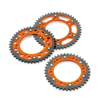 Couronne KTM supersprox stealth bi-composant acier/alu 38 dents - KTM sx/sxf/exc/excf