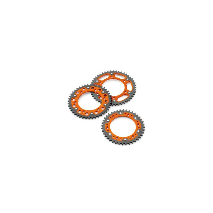 Couronne KTM supersprox stealth bi-composant acier/alu 38 dents - KTM sx/sxf/exc/excf