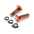 Poignées ODI KTM lock-on fermées orange 2003-2016 | Oxmoto