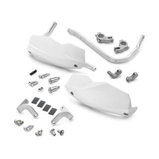Protège-mains blanc intégraux KTM 125/250 duke 2024-2025