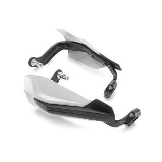 Protège-mains intégraux plastique KTM sx/sx-f exc/exc-f 2014-2026 blanc