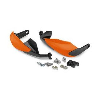 Protège-mains orange intégraux KTM sx/sx-f - exc/exc-f 2005-2016