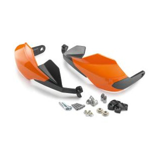 Protège-mains orange intégraux KTM sx/sx-f - exc/exc-f 2005-2026