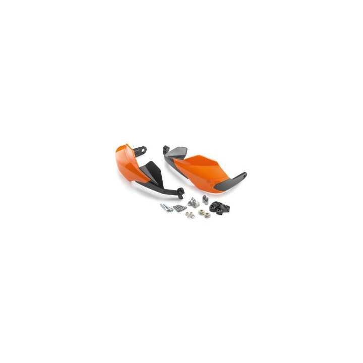 Protège-mains orange intégraux KTM sx/sx-f - exc/exc-f 2005-2026