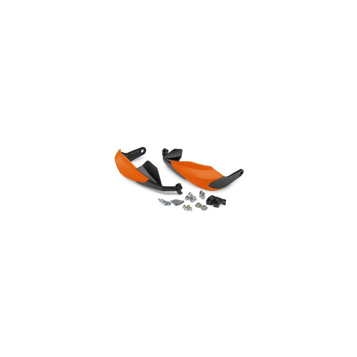 Protège-mains orange intégraux KTM duke 2011-2024 | Oxmoto