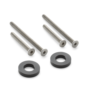 Kit fixation rétroviseur embout de guidon KTM 125/250/390 duke 2024-2025