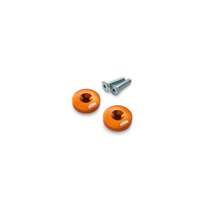 Embout de guidon KTM duke orange | Oxmoto