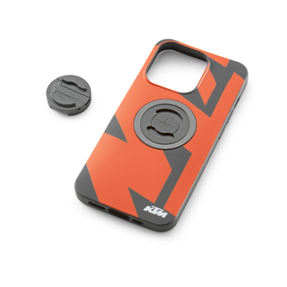Coque KTM orange/noir pour iphone 14 pro max | Oxmoto