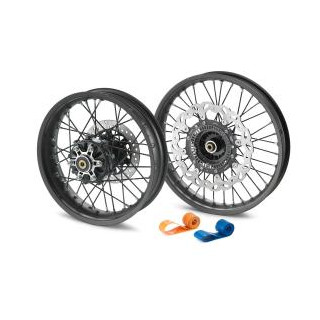 Kit roues noir 3,0x19" et 5,0x17" KTM 250/390 adventure 2020-2024