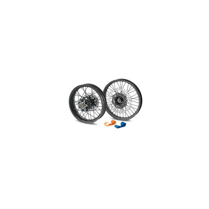 Kit roues noir 3,0x19" et 5,0x17" KTM 250/390 adventure 2020-2024