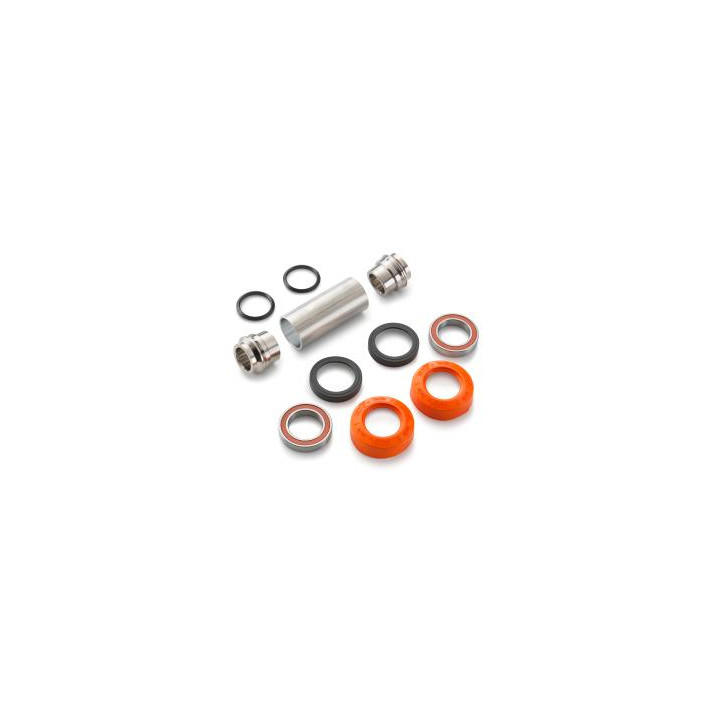 Kit réparation orange roulement de roue avant + entretoise KTM exc/exc-f 2016-2026 - 79609919000eb